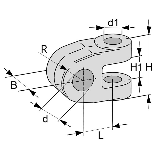 Chape CAT3 Ø 32,3 MM LG 100 MM référence fournisseur WALWKS308016
